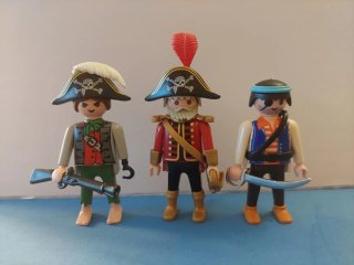 Playmobil Piratas (3 Figuras)