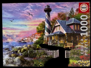 Puzzle EDUCA Faro y Casa 1000 Piezas