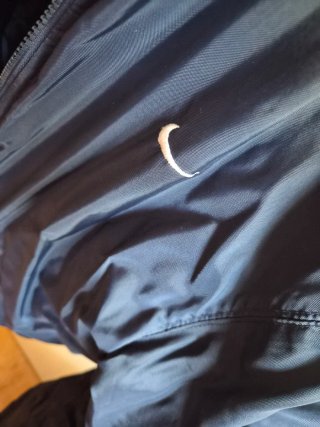 Chaqueta impermeable Nike azul