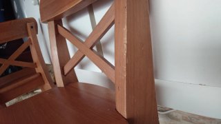 Sillas de madera infantiles