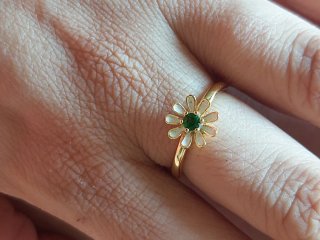 Anillo Margarita Diopsido