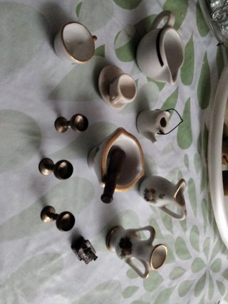 Juego de 3 jarrones decorativos