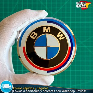 Emblema BMW 72mm Edición especial 50 Aniversario