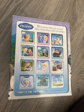 Frozen Disney 12 libros de cartón