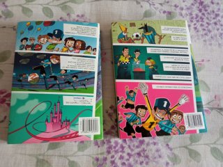Dos libros de los Futbolisimos