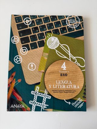 Libros Lengua y Literatura 4 ESO