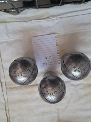 Bolas de Petanca XJBX INOX