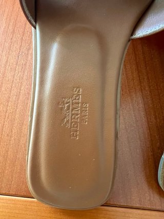 Sandali Hermes Marroni