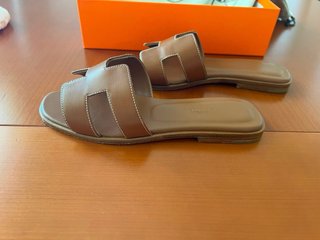 Sandali Hermes Marroni