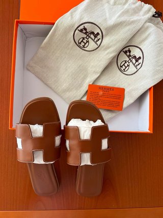 Sandali Hermes Marroni