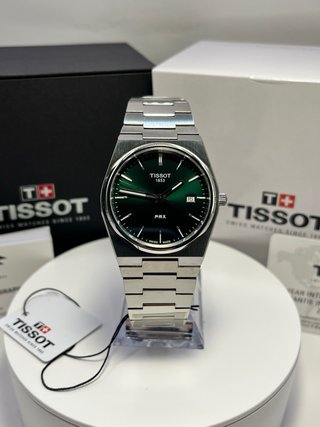Tissot PRX Quartz Cara Verde | A estrenar | Full