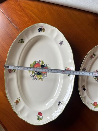 Juego 4 Piezas Vajilla  San Claudio Frutas