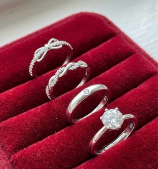 ANILLOS DE PLATA