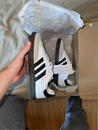 Adidas Samba Talla 37 Blancas/Negras