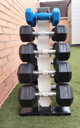 Soporte para 10 Mancuernas. Nuevo.