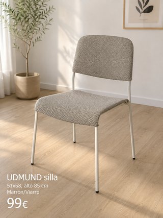 Silla IKEA UDMUND nueva a estrenar