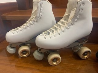 Patines Artísticos Blancos Talla 39-40 (25.5)