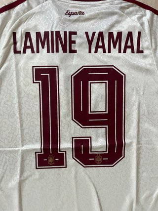 Camiseta España Lamine Yamal Talla M 2 Estrellas