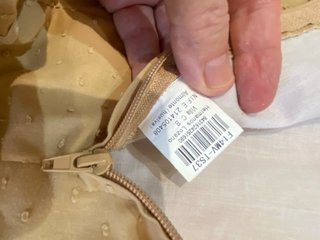 278 traje rociera Rociero Beige y Marrón