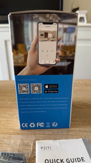 Cámara Vigilancia Laxihub P2T 2K WiFi
