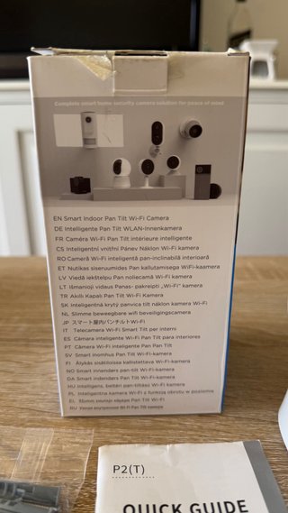 Cámara Vigilancia Laxihub P2T 2K WiFi