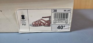 Sandalias Naf Naf Piel T38