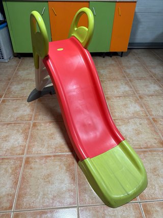 Tobogán Smoby Infantil Rojo y Verde