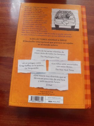 Diario de Greg 9. Carretera y manta