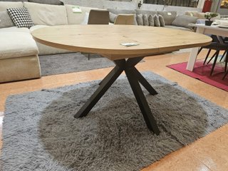 Mesa extensible madera y metal