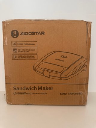 Sandwichera Aigostar 800W
