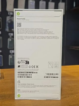 IPHONE 17 PRO MAX 256GB PLATA PRECINTADO