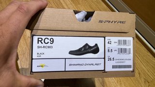 Zapatillas Carretera Shimano RC903 talla 42 negras
