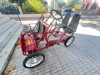 Tandem 3 plazas mas 2 niños