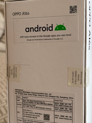 Oppo A16s precintado 64GB Azul