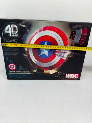 Puzzle 4D Marvel Escudo del Capitán América