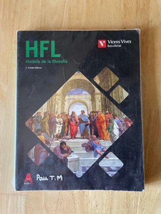 Historia de la filosofía Segundo Bachillerato