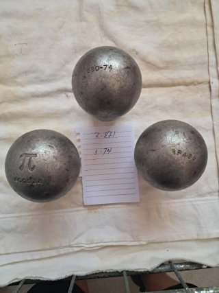 Bolas de petanca KOODZA modelo PI