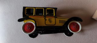 Réplica Taxi 1930 Amarillo/Negro