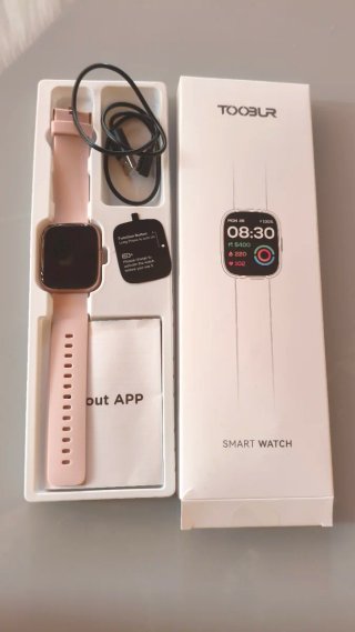 Smartwatch TOOBUR Rosa/Oro Rosado