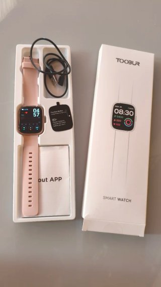 Smartwatch TOOBUR Rosa/Oro Rosado