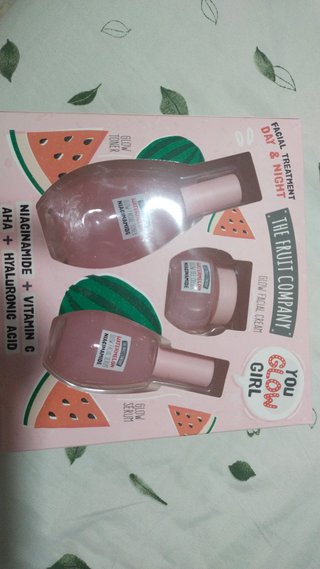The Fruit Company Set Facial Glow Girl