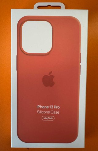 Funda iPhone 13pro Silicone Pink Pomelo