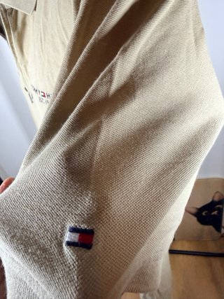 Polo Tommy Hilfiger Beige XXXL Cremallera