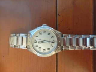 Reloj Lotus Mujer Plata y Blanco