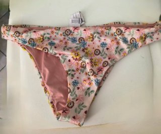 Slip bikini modello Lavinia floreale taglia M ital