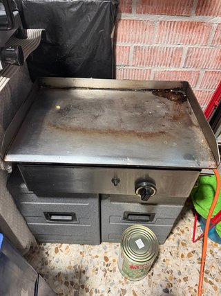 Plancha de acero inoxidable para bar