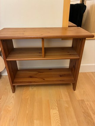 Estantería Baja Ikea Leksvik Madera