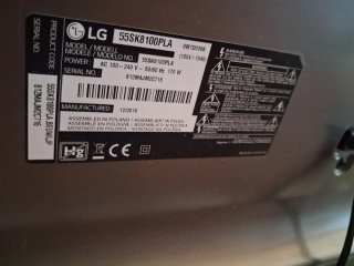 Televisor LG 55" Súper UHD 4K Smart TV