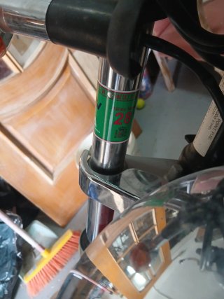 Moto Cruiser Roja