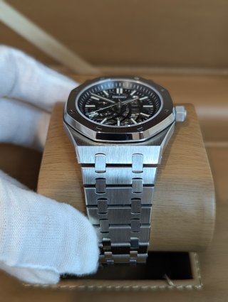 Reloj Seiko Mod AP Royal Oak Black Skeleton – NH70